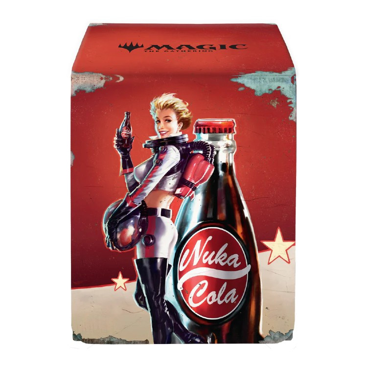 Ultra Pro Deck Box: MTG - Fallout Nuka-Cola Pinup (Alcove Flip