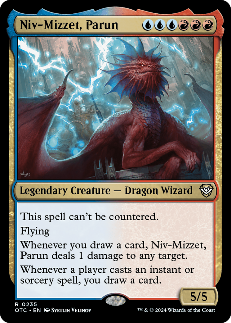 Niv-Mizzet, Parun (OTC-235) - Outlaws of Thunder Junction