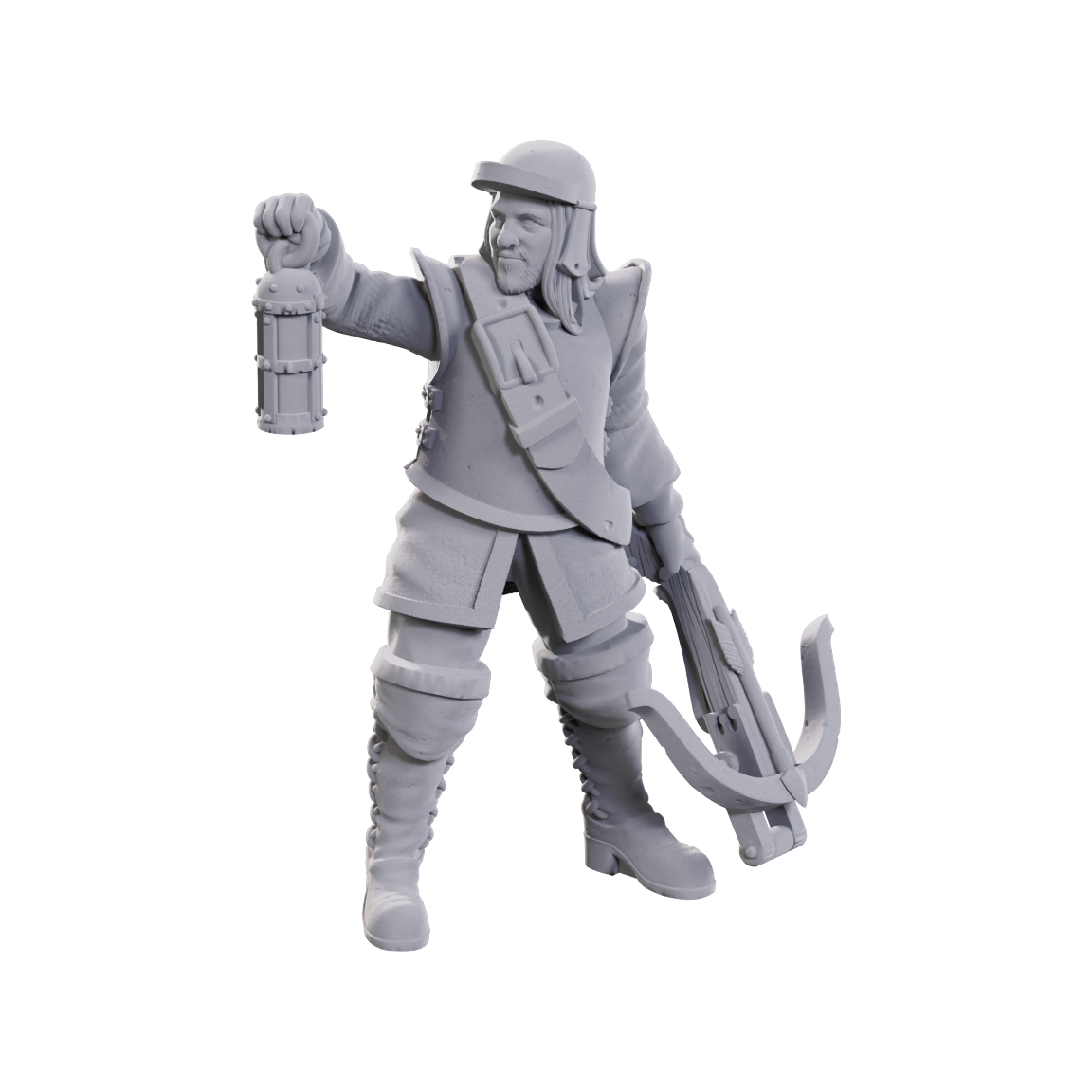 WizKids Deep Cuts Unpainted Miniature Terrain: Desk & Chair - 1:28 Scale, Primed Ready To Paint
