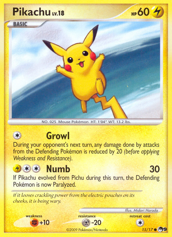 Pikachu 15/17 - POP Series 9 (LP) - Game Nerdz
