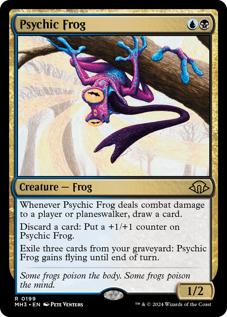 Psychic Frog (MH3-199) - Modern Horizons 3 - Game Nerdz