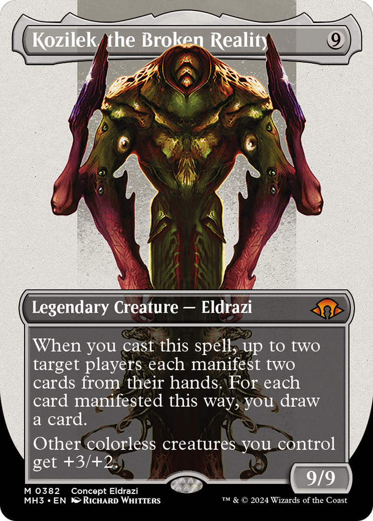 mtg kozilek commander deck Magic The Gathering - Kozilek, The Great Distortion (004/184) none) open.class Kozilek, the Great Distortion -