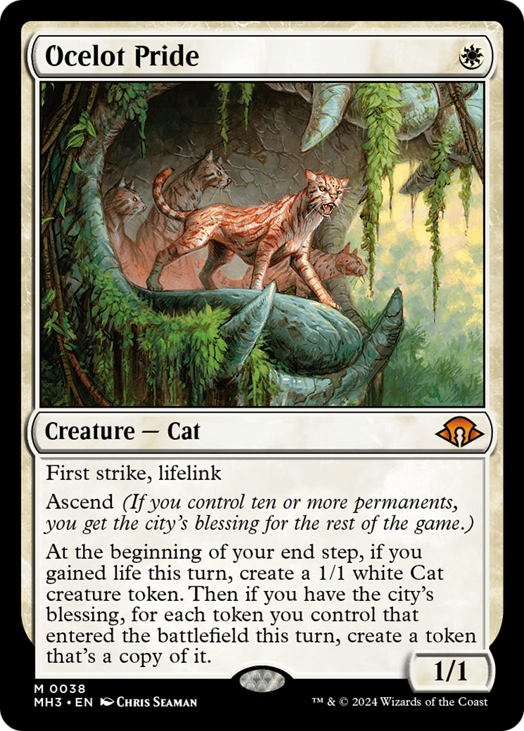 Ocelot Pride (MH3-038) - Modern Horizons 3 - Game Nerdz