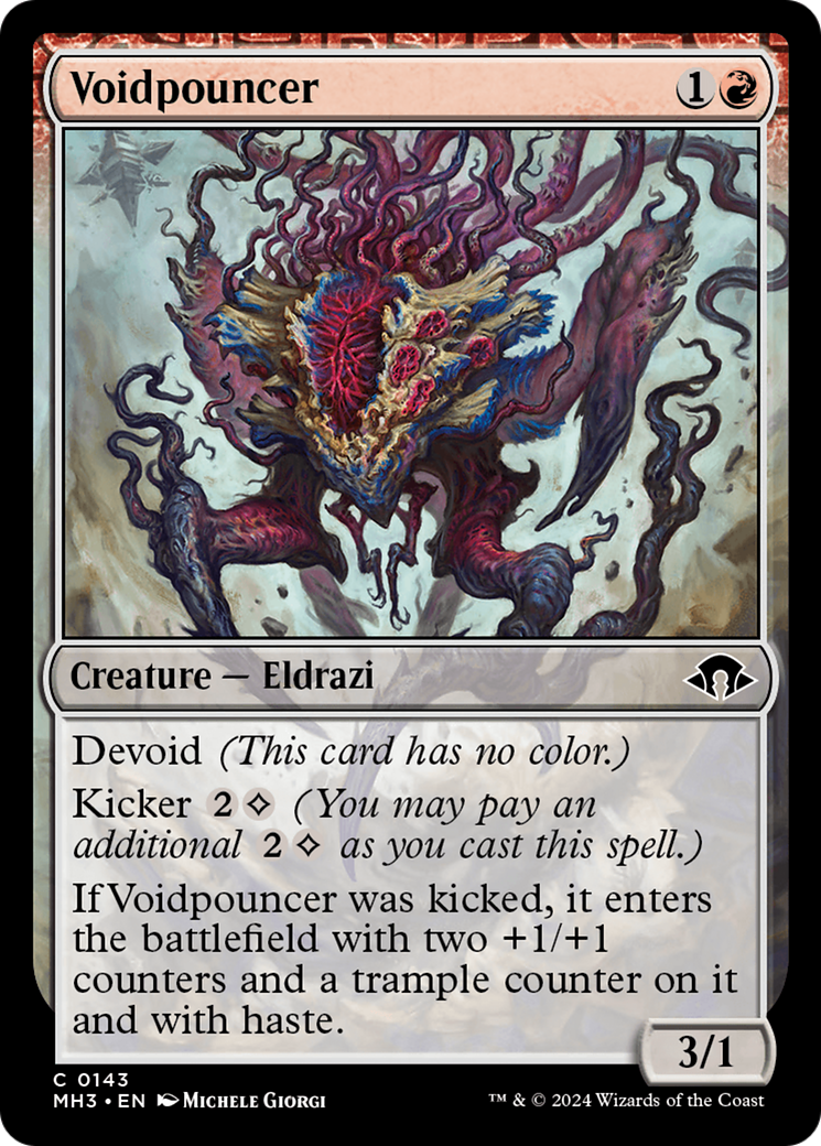 Voidpouncer (MH3-143) - Modern Horizons 3: (devoid) Foil - Game Nerdz