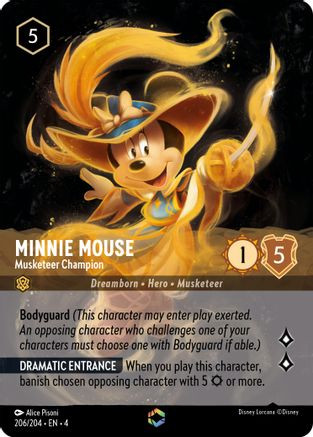 Minnie Mouse - Musketeer Champion (Enchanted) (206/204) - Ursulas