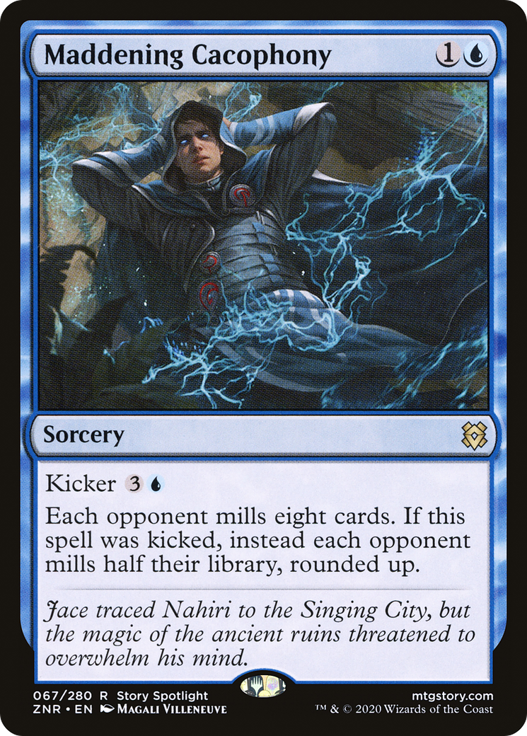 Maddening Cacophony (ZNR-067) - Zendikar Rising - Game Nerdz