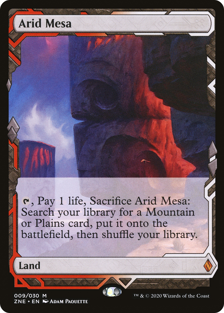 Arid Mesa (ZNE-009) - Zendikar Rising Expeditions Foil - Game Nerdz
