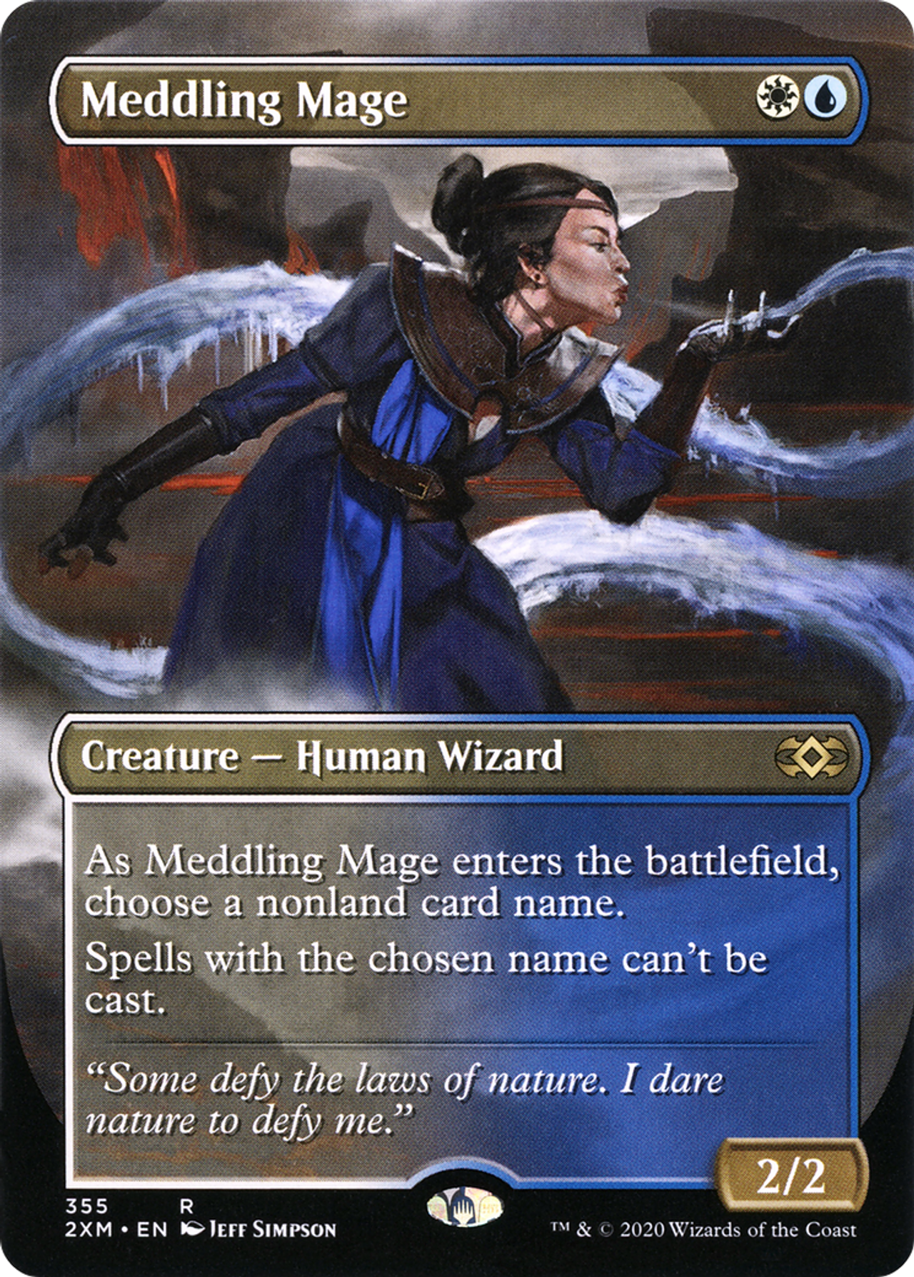 Meddling Mage FOIL 2枚セット Meddling Mage FOIL 2枚セット Meddling Mage FOIL 2枚セット