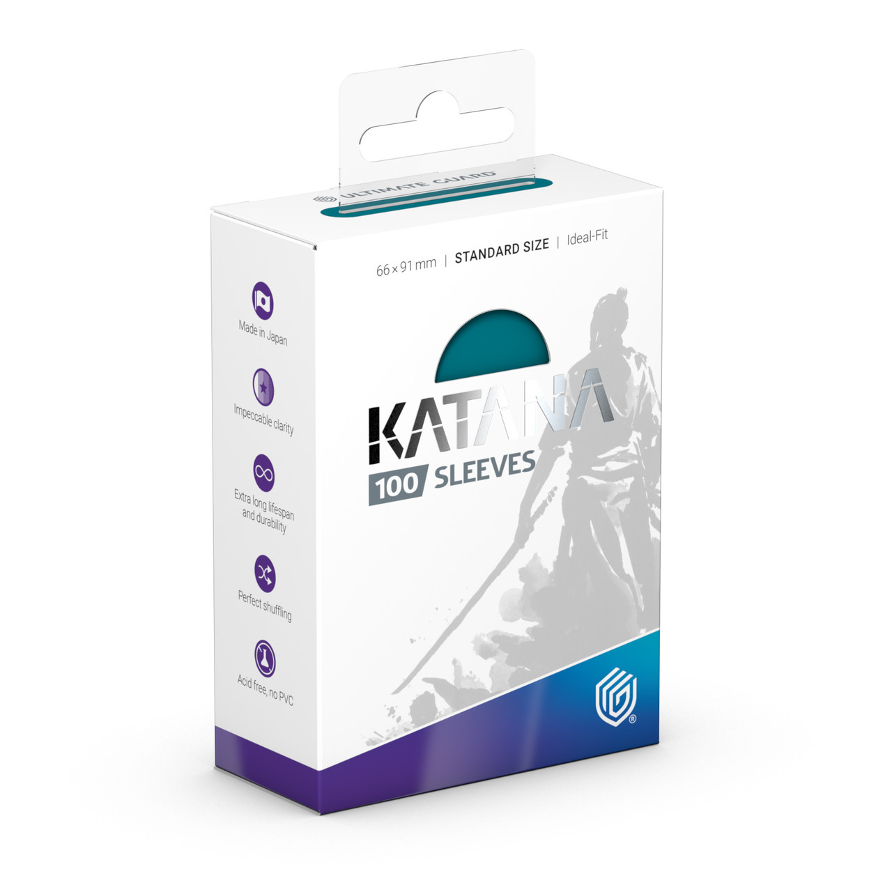 KATANA 100 SLEEVES 10個セット Ultimate Guard: Katana - Great Wave - Card Sleeves (100ct) - Game