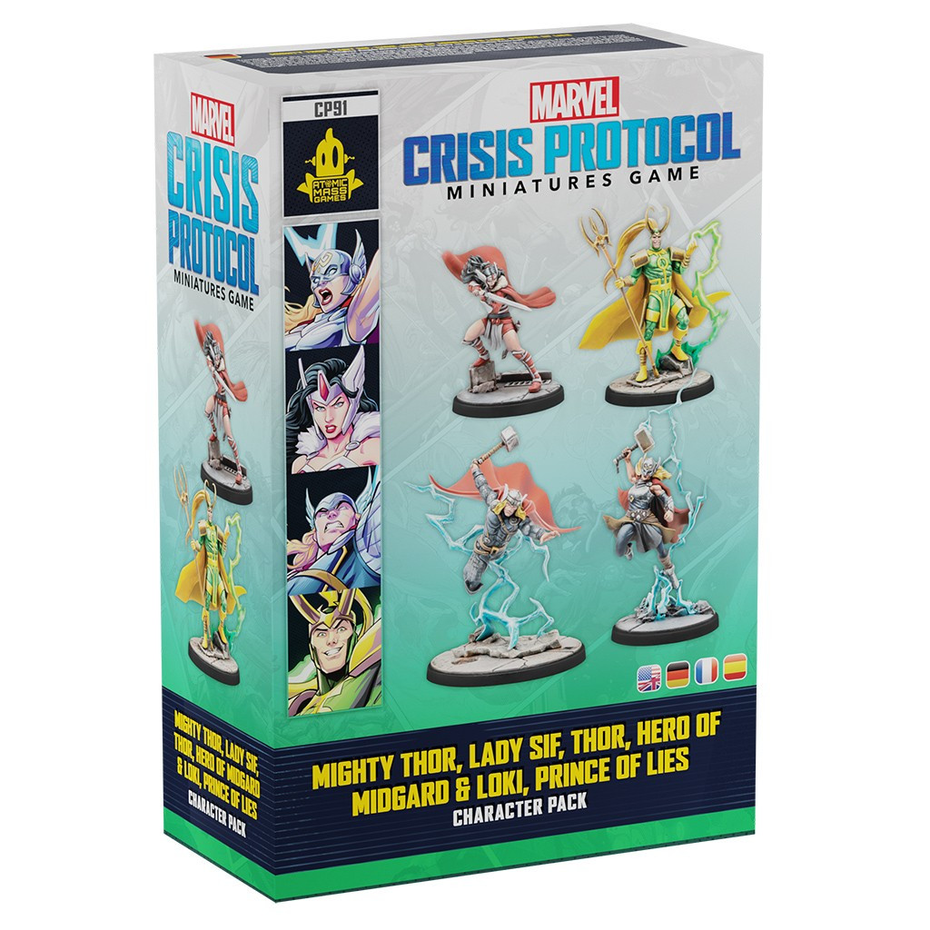 Marvel Crisis Protocol: Mighty Thor, Lady Sif, Thor, Hero of