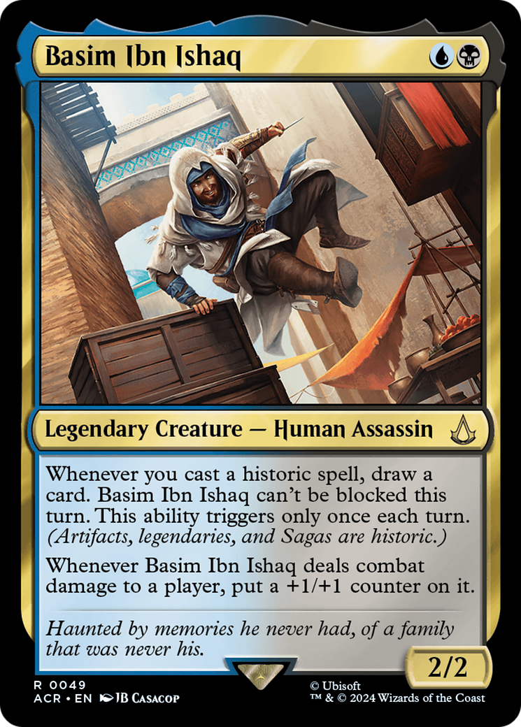 Basim Ibn Ishaq (ACR-049) - Assassin's Creed Foil - Game Nerdz