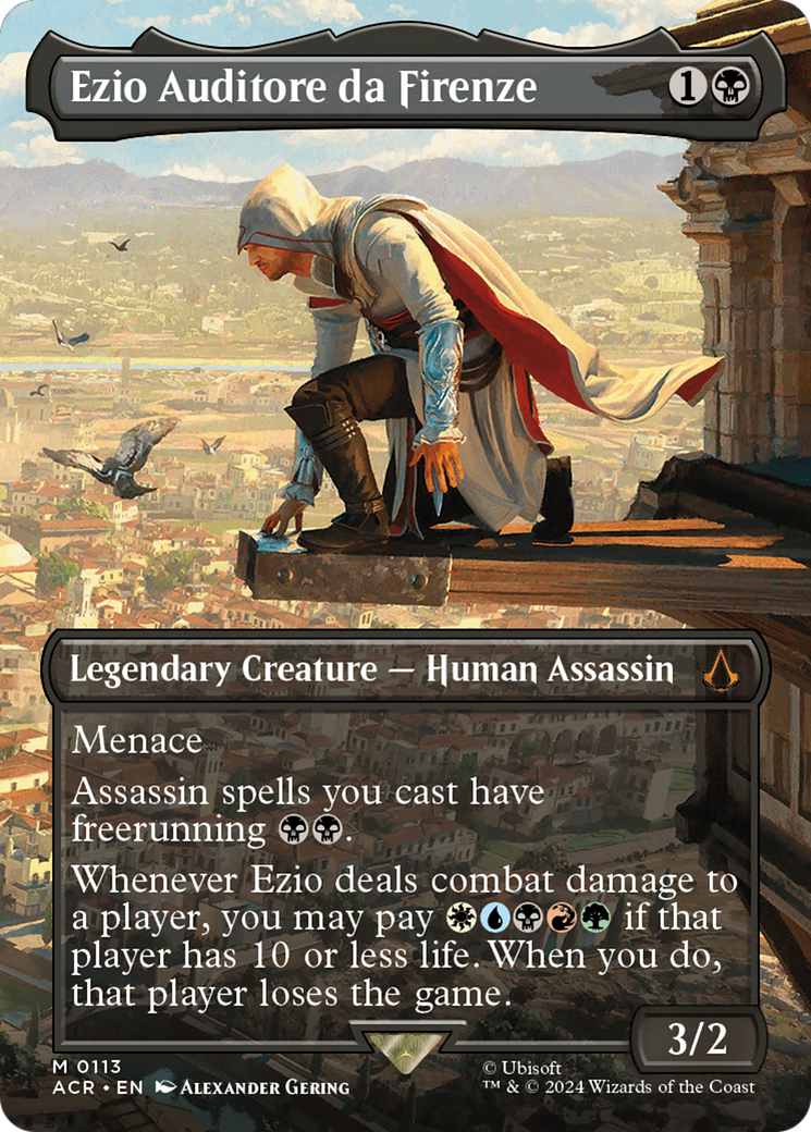 Ezio Auditore da Firenze (ACR-113) - Assassin's Creed (Borderless