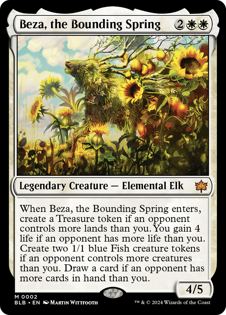 bloomburrow mtg card Magic The Gathering Commander Deck Art Lands) Bloomburrow Collector Boosters  Mox