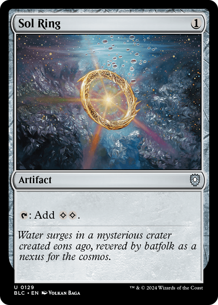 Sol Ring (BLC-129) - Bloomburrow Commander - Game Nerdz