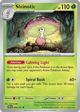 Shiinotic 9 - SV08 Surging Sparks - Game Nerdz