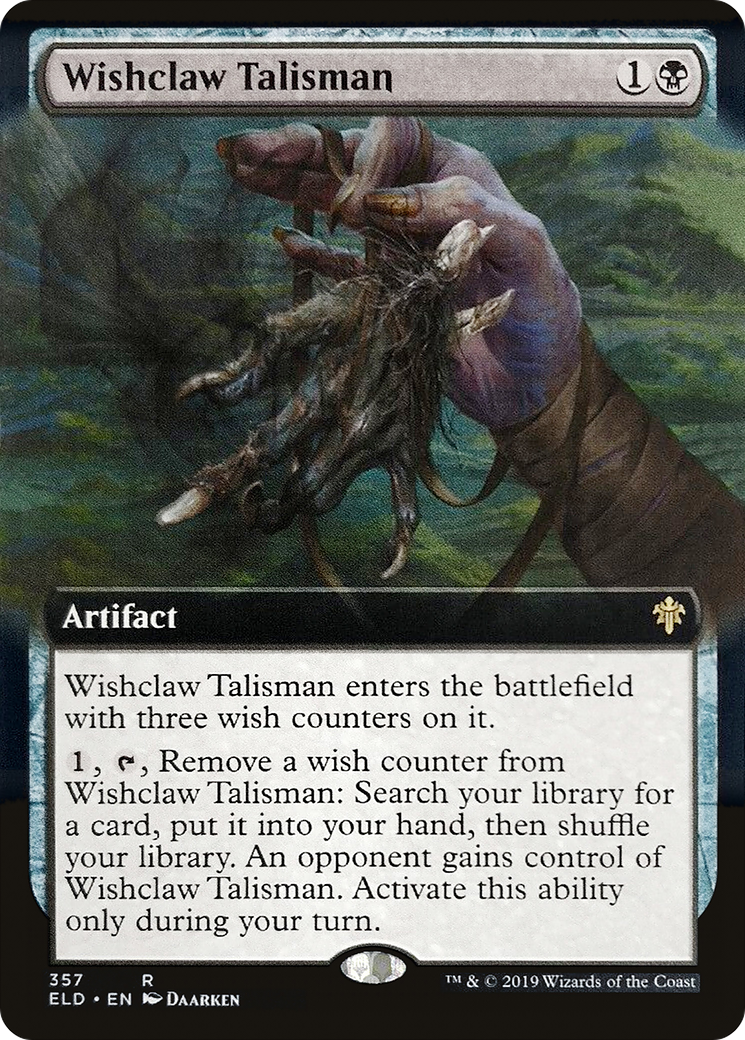 Wishclaw Talisman (ELD-357) - Throne of Eldraine: (Extended Art