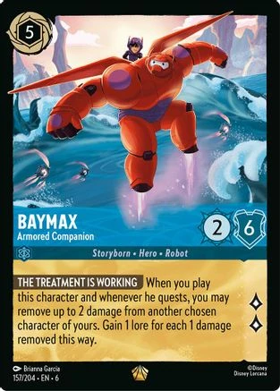 Baymax - Armored Companion (157/204) - Azurite Sea - Game Nerdz