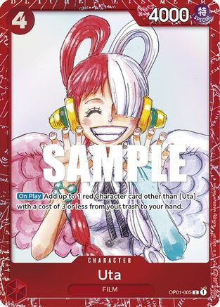Uta (Premium Card Collection -ONE PIECE FILM RED Edition-) (OP01