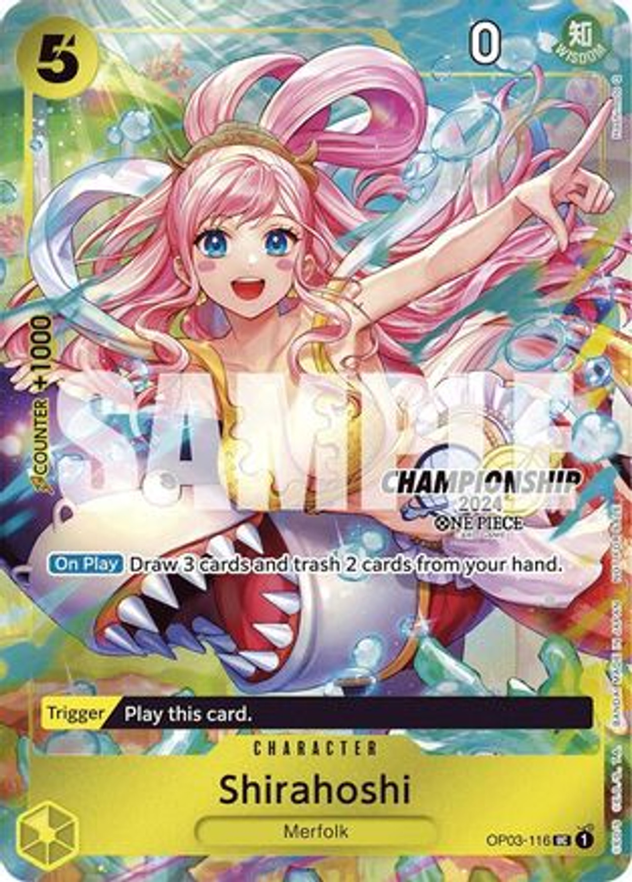Shirahoshi (CS 2024 Celebration Pack) (OP03-116) One Piece