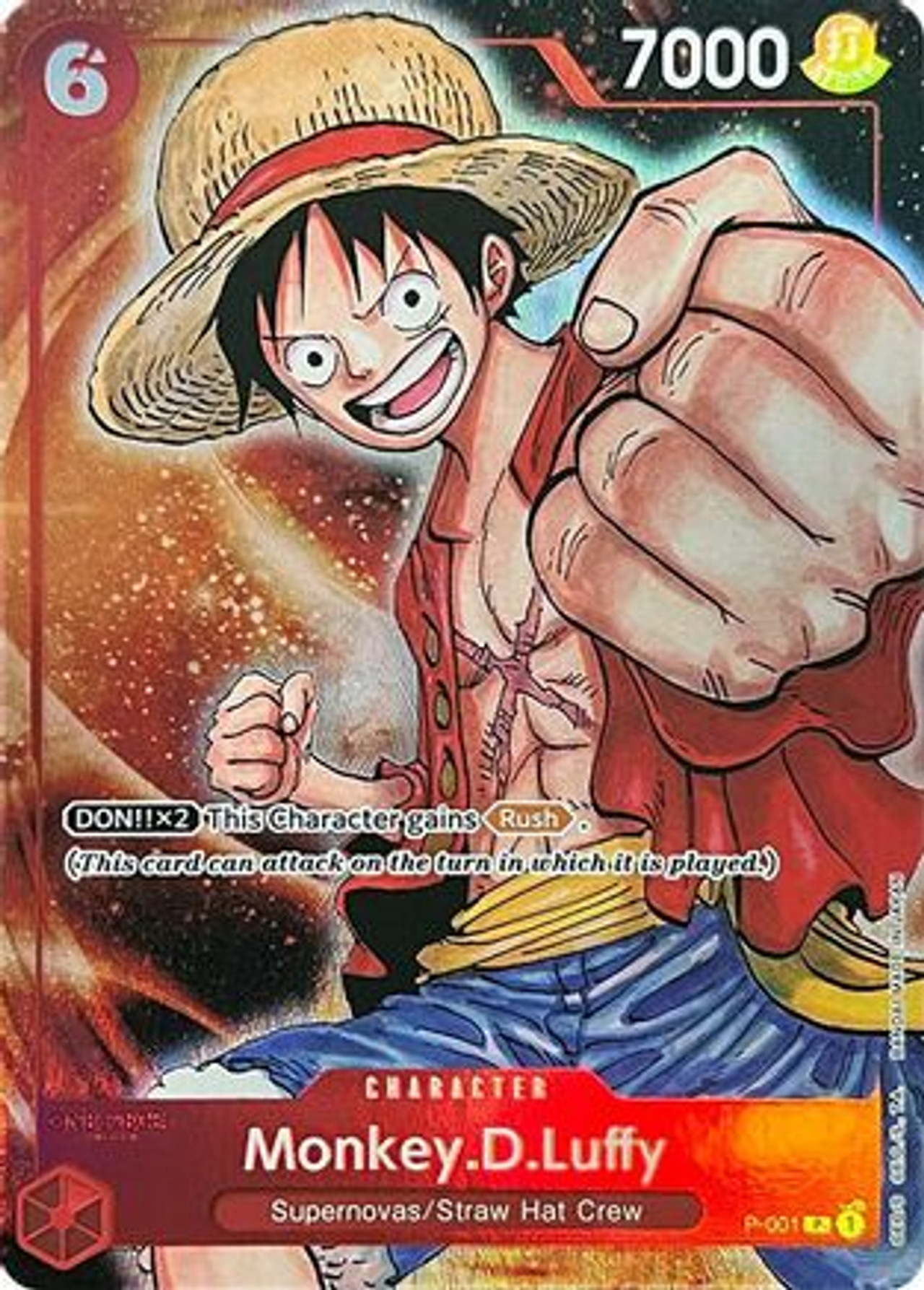 ONE PIECE - PSA10モンキー・D・ルフィ：BANDAI CARD GAMES Fest23 PSA 10 One Piece Monkey D. Luffy Bandai Card Game Fest 23-24