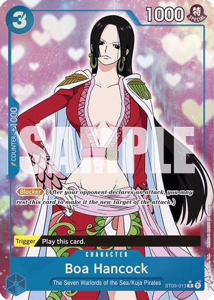 Boa Hancock (ST03-013) (Full Art) (ST03-013) Premium Booster -The