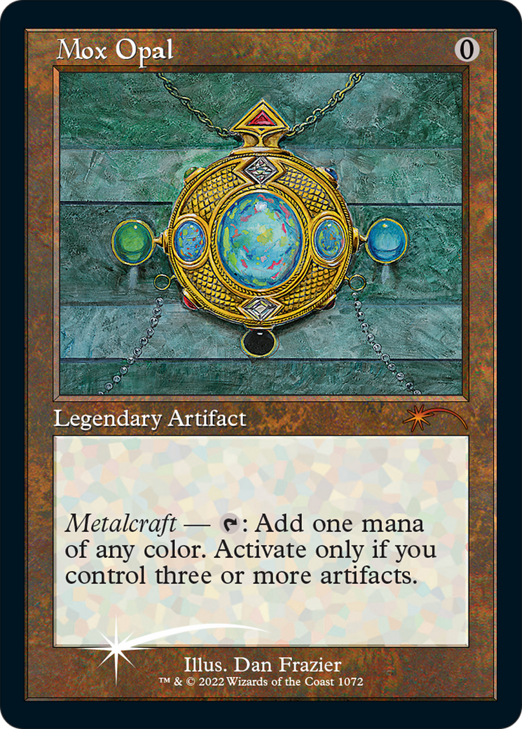 MTG オパールのモックス/Mox Opal Secret Lair Foil Mox Opal (SLD-1072) - Secret Lair Drop Etched Foil - Game Nerdz