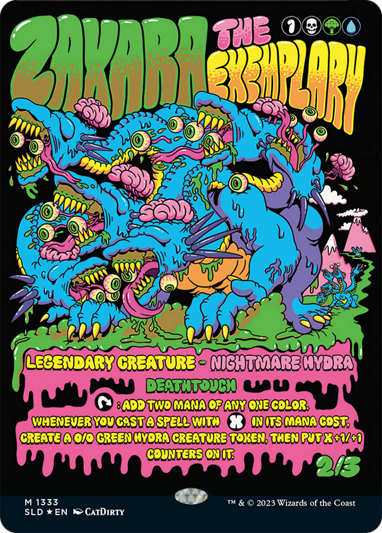 Zaxara, the Exemplary (SLD-1333) - Secret Lair Drop (Borderless