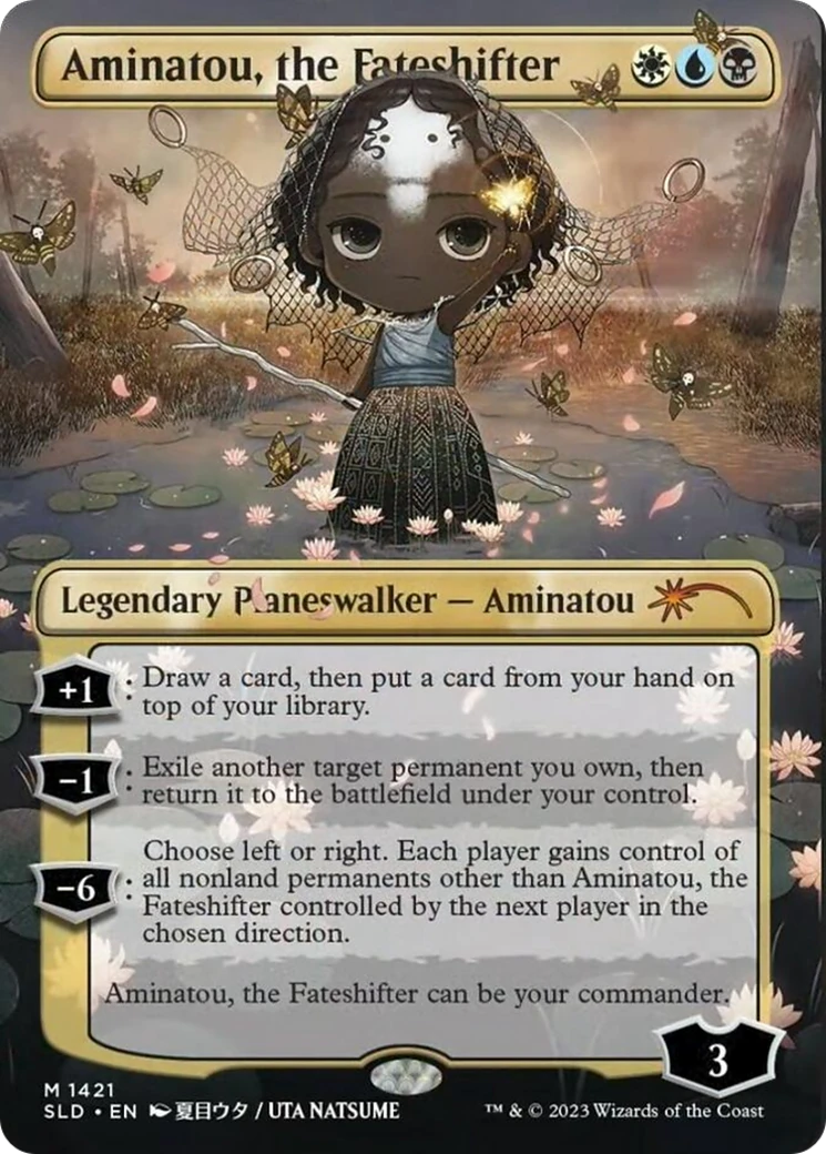 Aminatou, the Fateshifter (SLD-1421) - Secret Lair Drop