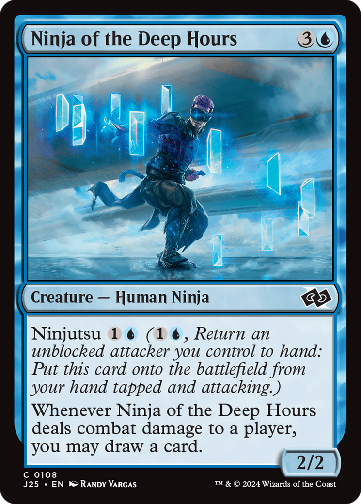 Ninja of the Deep Hours (J25-108) - Foundations Jumpstart - Game Nerdz