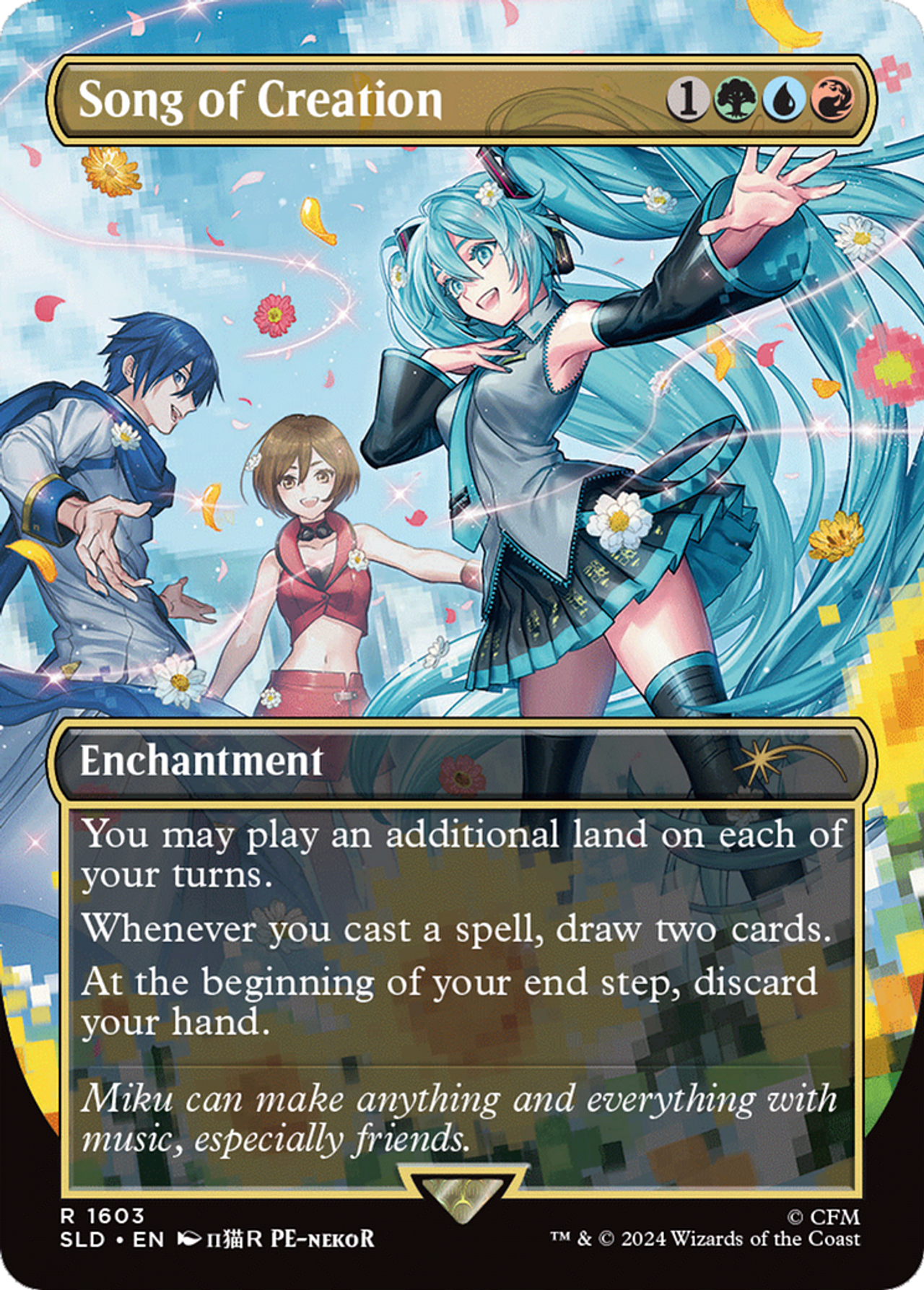 Secret Lair x Hatsune Miku: Digital Sensation JP Foil