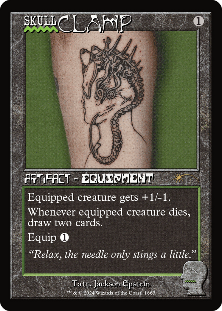 Skullclamp (SLD-1663) - Secret Lair Drop - Game Nerdz