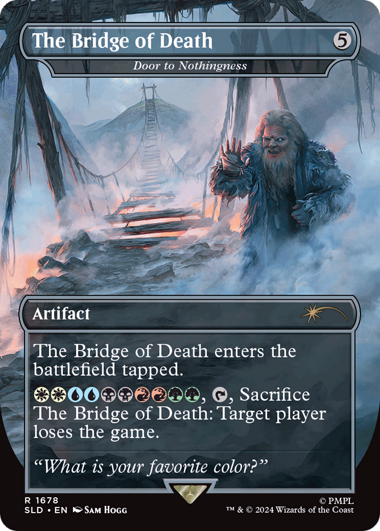 Door to Nothingness (SLD-1678) - Secret Lair Drop / The Bridge of