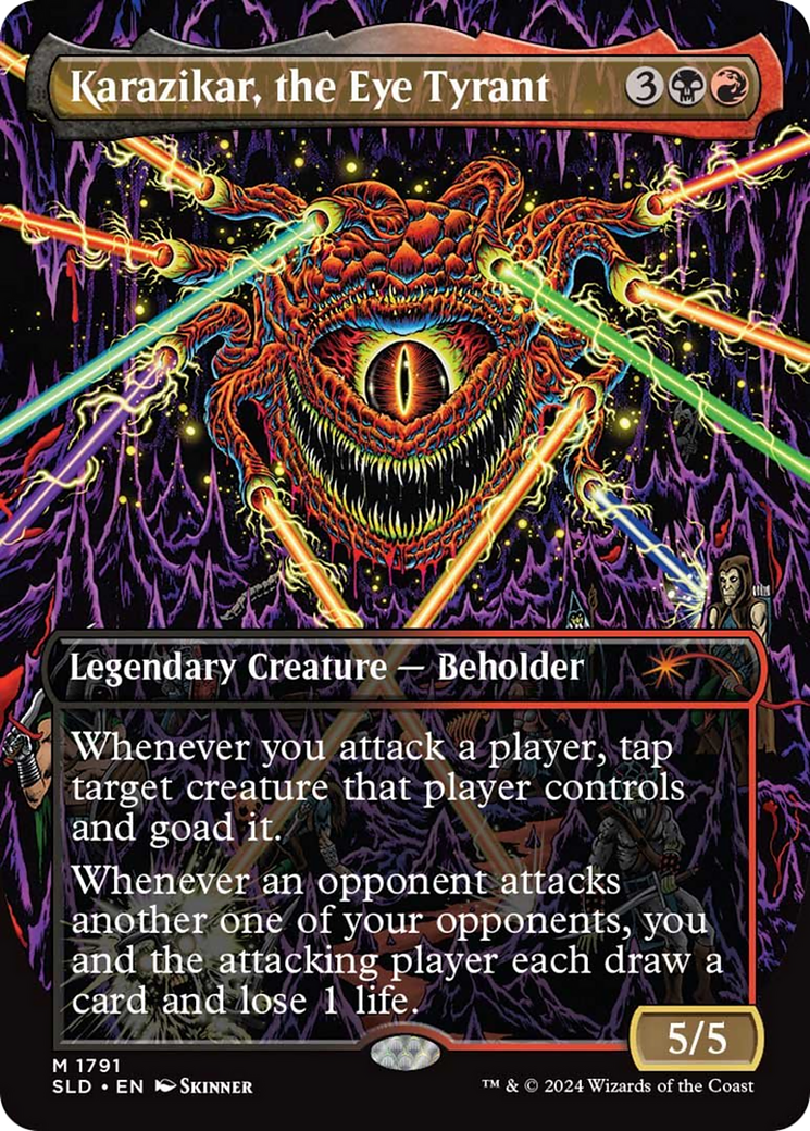 Karazikar, the Eye Tyrant (SLD-1791) - Secret Lair Drop