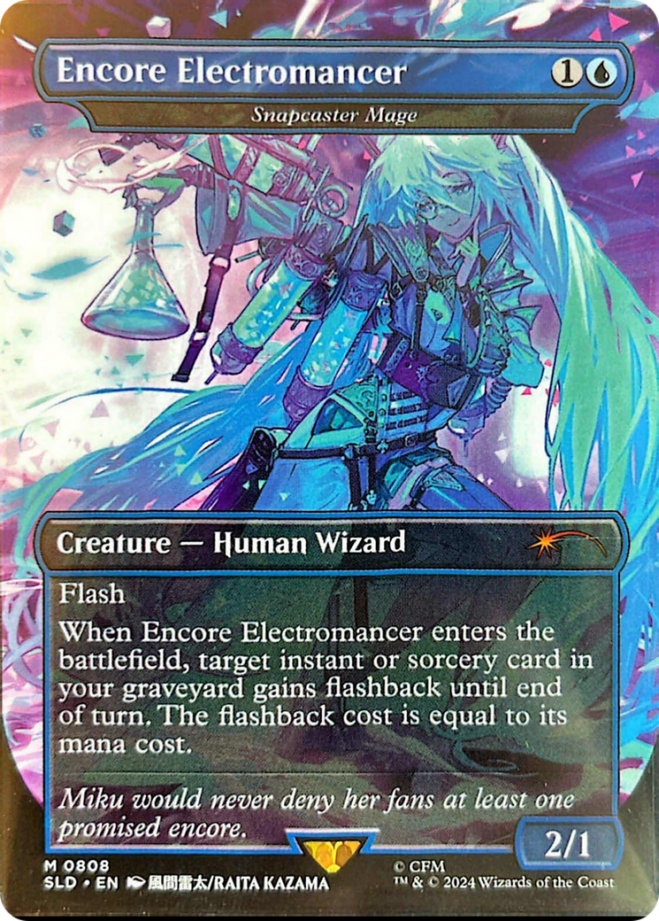 Snapcaster Mage (SLD-808) - Secret Lair Drop / Encore
