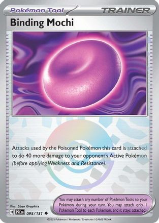 Binding Mochi (Poke Ball Pattern) 95 - SV Prismatic Evolutions Holofoil -  Game Nerdz