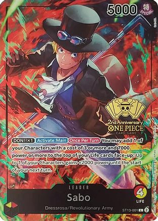 one piece card game st13 OP02-099 Sakazuki Character Card – Don Games main image 1