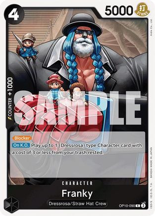 Franky (090) (OP10-090) Royal Blood Foil - Game Nerdz