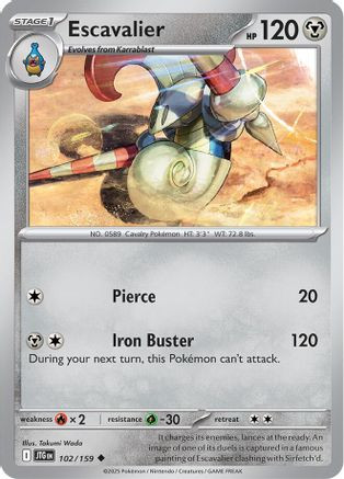 pokemon escavalier card Escavalier Dark Explorers