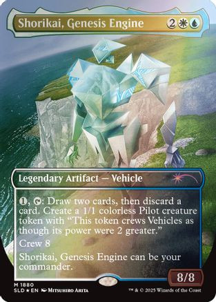 Shorikai, Genesis Engine (Rainbow Foil) (SLD-1880) - Secret Lair Drop  Series Foil - Game Nerdz