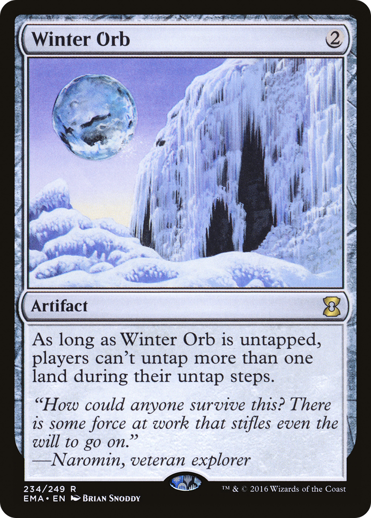 Winter Orb (EMA-234) - Eternal Masters Foil - Game Nerdz