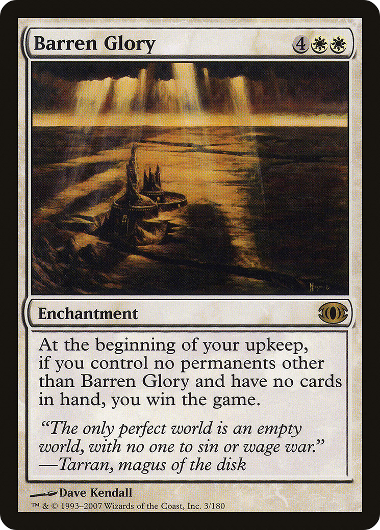 Barren Glory (FUT-003) - Future Sight - Game Nerdz