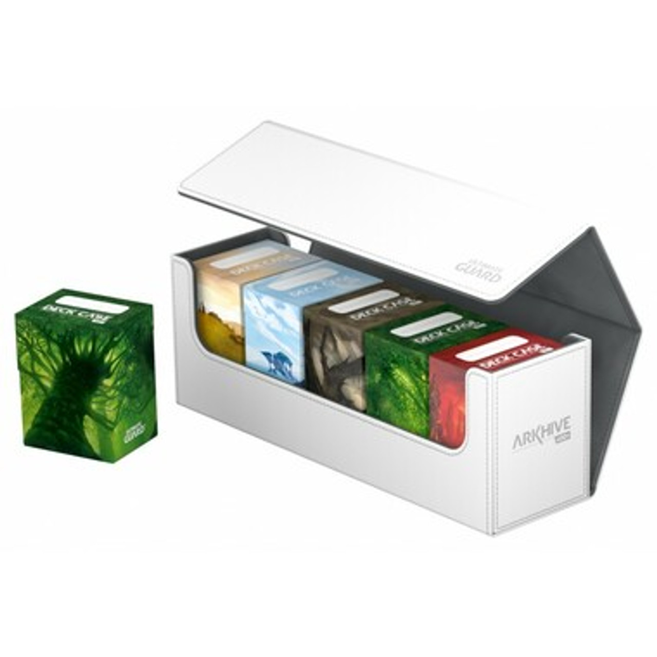 Ultimate Guard: ArkHive 400+ XenoSkin White Case - Game Nerdz