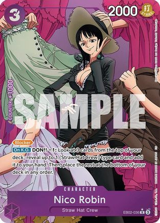 Nico Robin (Alternate Art) (EB02-036) Extra Booster: Anime 25th