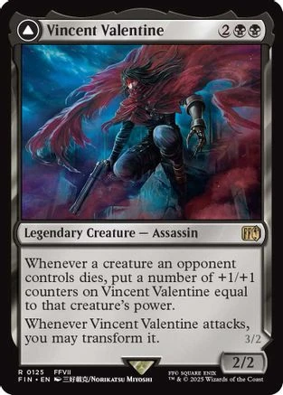 Vincent Valentine (FIN-125) - FINAL FANTASY Foil - Game Nerdz