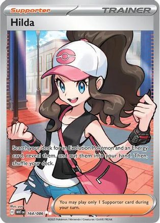 Hilda - 164/086 164 - SV White Flare Holofoil - Game Nerdz