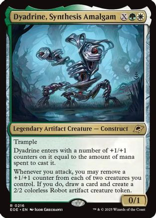 Dyadrine, Synthesis Amalgam (EOE-216) - Edge of Eternities - Game Nerdz Dyadrine, Synthesis Amalgam (EOE-216) - Edge of Eternities - Game Nerdz