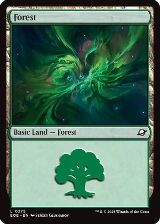 Forest (0275) (EOE-275) - Edge of Eternities Foil - Game Nerdz