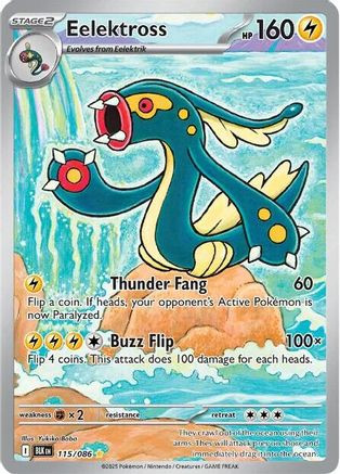 Eelektross - 115/086 115 - SV Black Bolt Holofoil - Game Nerdz