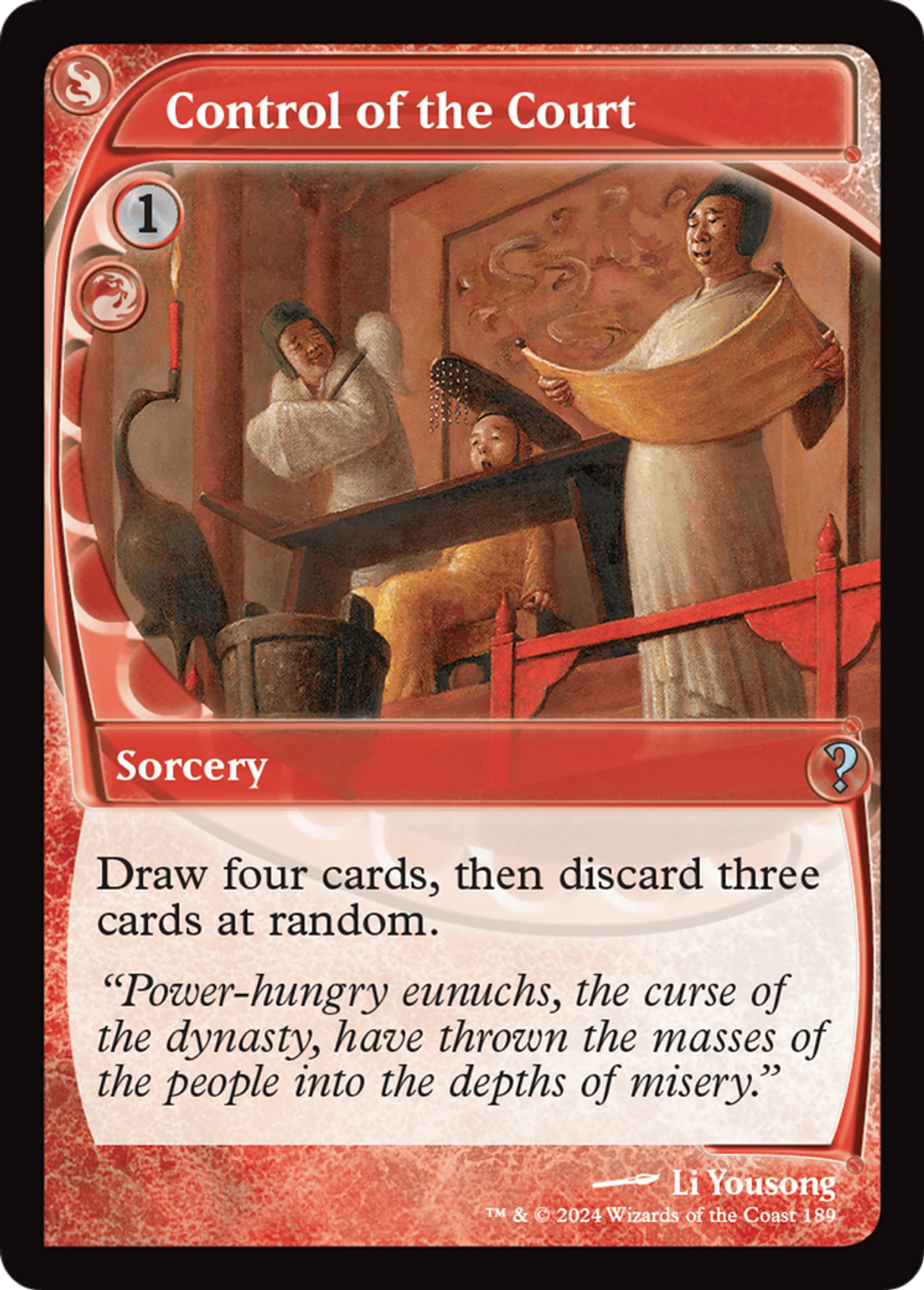 Control of the Court (MB2-189) - Mystery Booster 2 - Game Nerdz