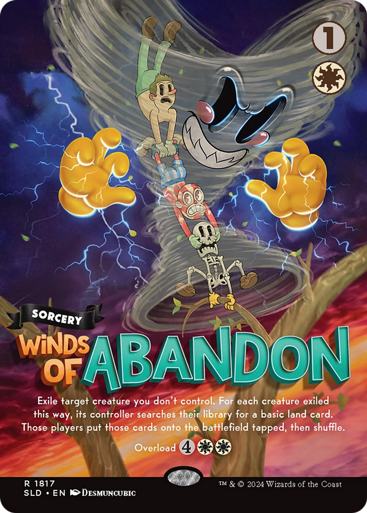 Winds of Abandon (SLD-1817) - Secret Lair Drop (Borderless